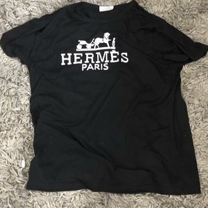 Black Hermès Tee